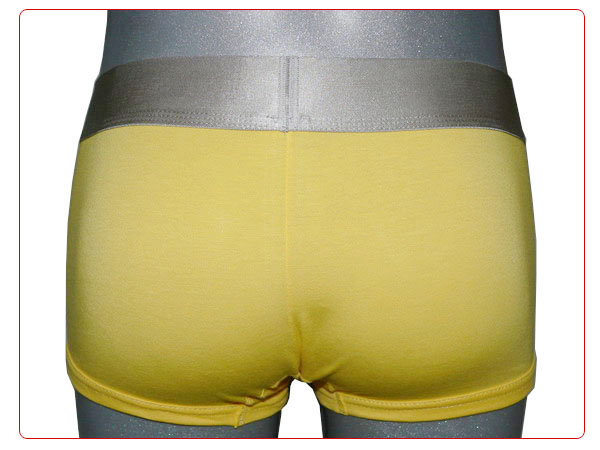 Boxer Calvin Klein Hombre Steel Blateado Amarillo